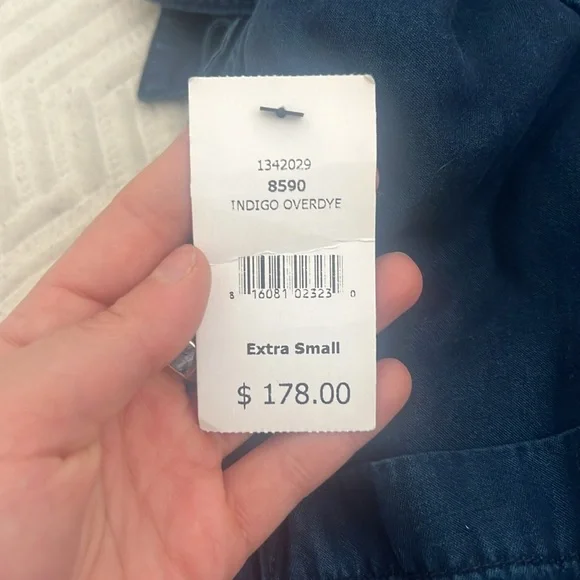 Long denim button down - Picture 2 of 2